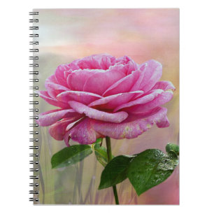 Hübsch Rosa Rose Notizblock