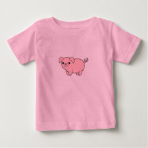 hübsch rosa Schwein