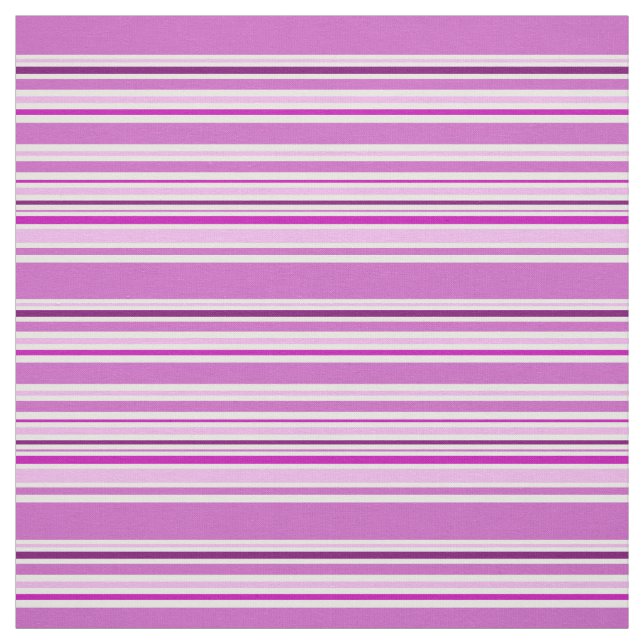 Hübsch rosa Stripe Simple Girly Stoff (Muster)