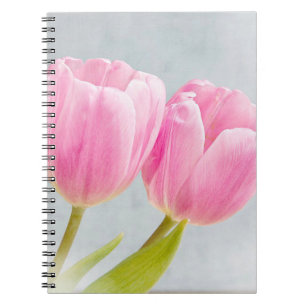 Hübsch-rosa Tulips Notizblock
