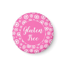 Hübsch rosa und weißes Blumengluten - frei Celiac