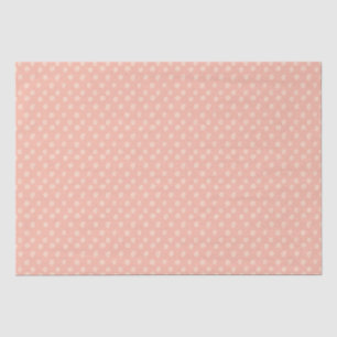 Hübsch Rosé Polka-Punkt Seidenpapier