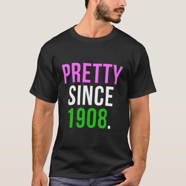 Hübsch seit 1908 T-Shirt (Vorderseite)