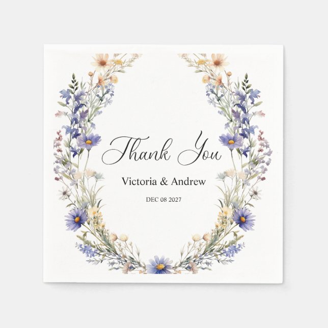 Hübsch Serviette (Vorderseite)