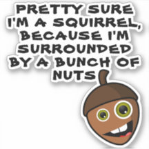 HÜBSCH SICHER, ICH BIN EIN SQUIRREL - Nuss
