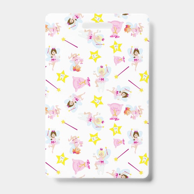 Hübsch Tooth Fairy Magic Wand White Teeth Ausweis (Vorderseite)