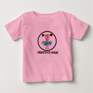 Hübsch Tough Barbells Tutu Bodysuit Baby T-shirt