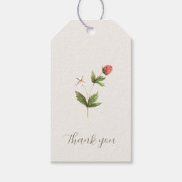 Hübsch Trendy Floral Bugs Woodland Vielen Dank Geschenkanhänger