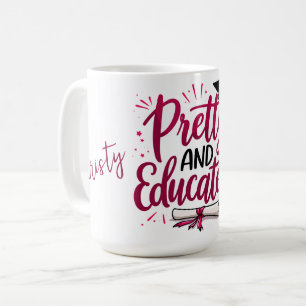 Hübsch und gebildet Abschluss Kaffeetasse