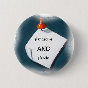 Hübsch UND handlich Button