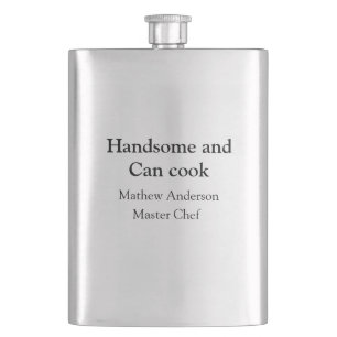 Hübsch und kann kochen, fügt Namen Master Chef Dat Flachmann