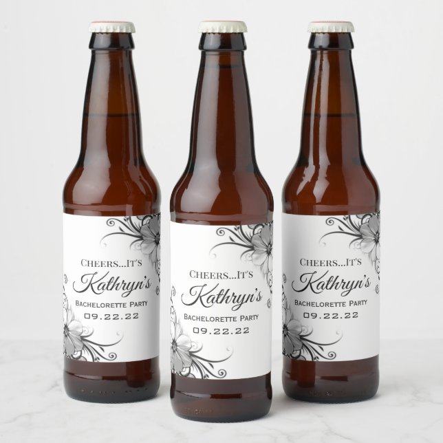 Hübsch und Personalisiert Bierflaschenetikett (Flaschen)