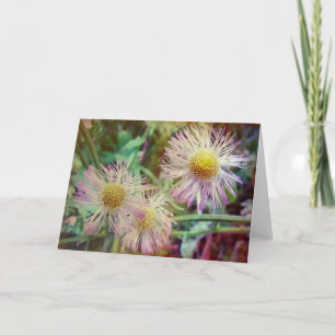 Hübsch und rosa karte