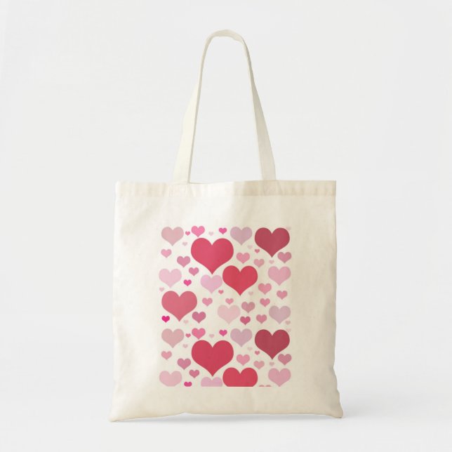 Hübsch Valentine Hearts Tragetasche (Vorne)