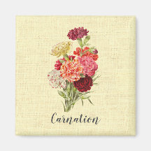 Hübsch Vintage Carnation Bouquet
