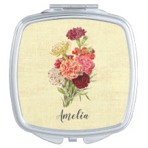 Hübsch Vintage Carnation Bouquet Personalisiert