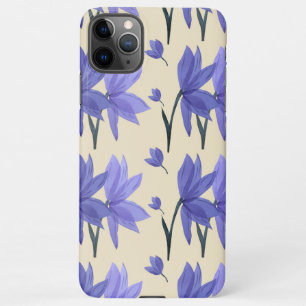 Hübsch-violette Blumen iPhone 11Pro Max Hülle