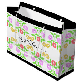 Hübsch wenig Flower Große Geschenktüte