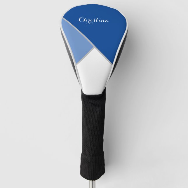 Hübsche 2-Tone-Golf-Club-Abdeckung Golf Headcover (Vorderseite)