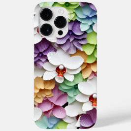 HÜBSCHE 3-D-SEHEN ORCHID-BLUME Case-Mate iPhone 14 PRO MAX HÜLLE