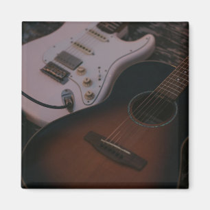 Hübsche akustische Gitarre Magnet