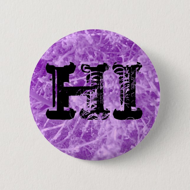 HÜBSCHE ALIEN VIRUS BUTTON (Vorderseite)