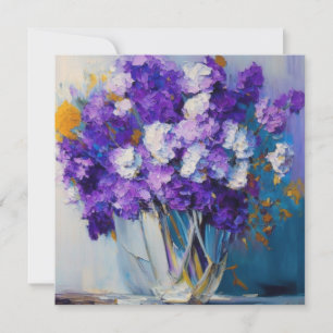 Hübsche alte lila Blumen