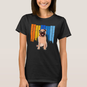 Hübsche alte Mops-Hunderasse T-Shirt