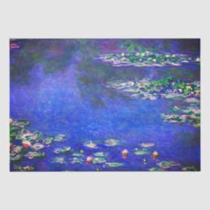 Hübsche alte Seerosen von Claude Monet Seidenpapier