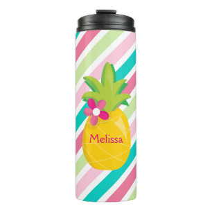 Hübsche Ananas Thermosbecher
