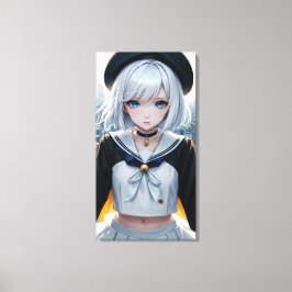 Hübsche Anime Art. Leinwanddruck