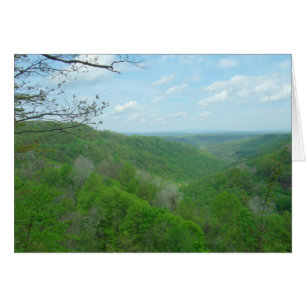 Hübsche appalachische Übersicht