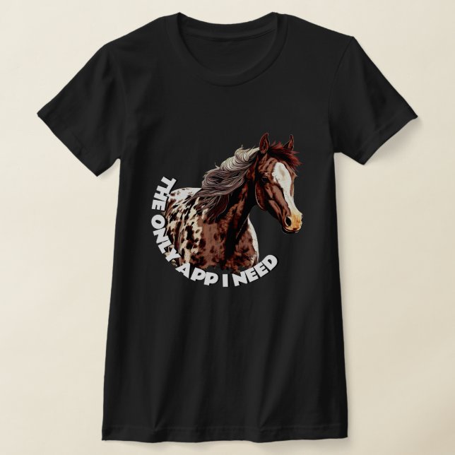 Hübsche Appaloosa T-Shirt (Ablage )