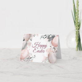 Hübsche Aquarellfarben Ostern Sonntagskarte Karte