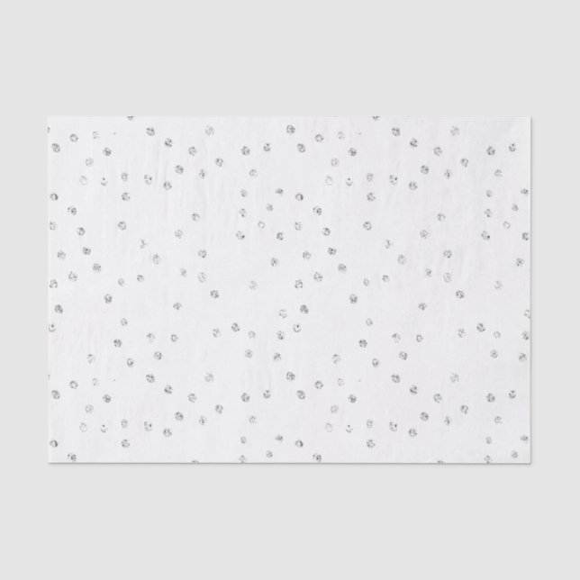 Hübsche Aquarellfarben, rosa und silberfarbene Akz Seidenpapier (Vorderseite)