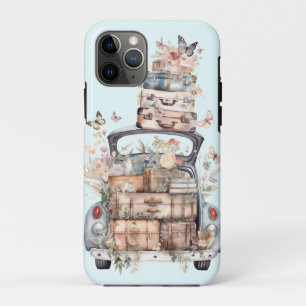 Hübsche Aquarellkoffer Case-Mate iPhone Hülle