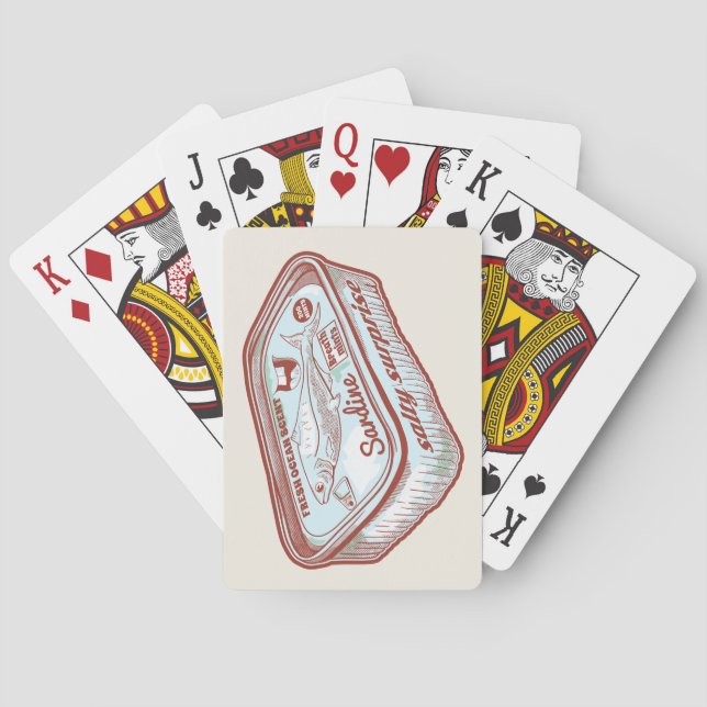 Hübsche Atem-Minze Spielkarten (Rückseite)