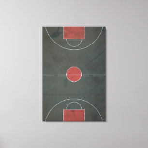 Hübsche Basketballarmatur Leinwanddruck