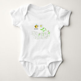 Hübsche Bienen-Bodysuits Baby Strampler