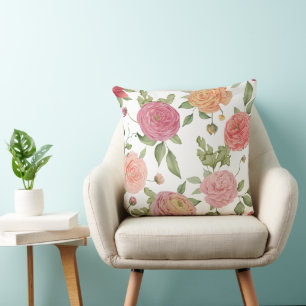 Hübsche Blume 20x20 Kopfkissen Kissen