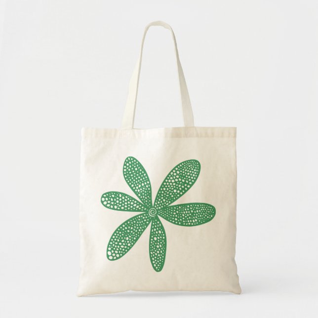 Hübsche Blume - Army Green Tragetasche (Vorne)