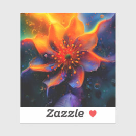 Hübsche Blume Aufkleber