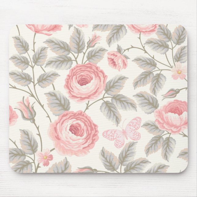 Hübsche Blume Blumenmousepad Mousepad (Vorne)