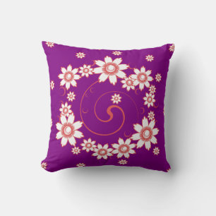 Hübsche Blume Designer-Kissen Kissen
