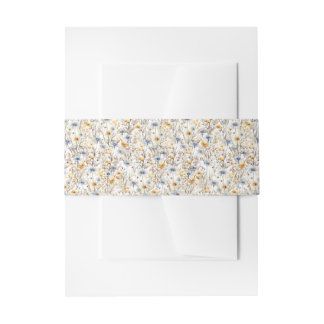 Hübsche Blume Einladungsbanderole