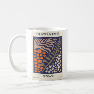 Hübsche Blume Kaffeetasse