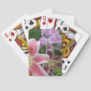 Hübsche Blume Kartenspielen Spielkarten