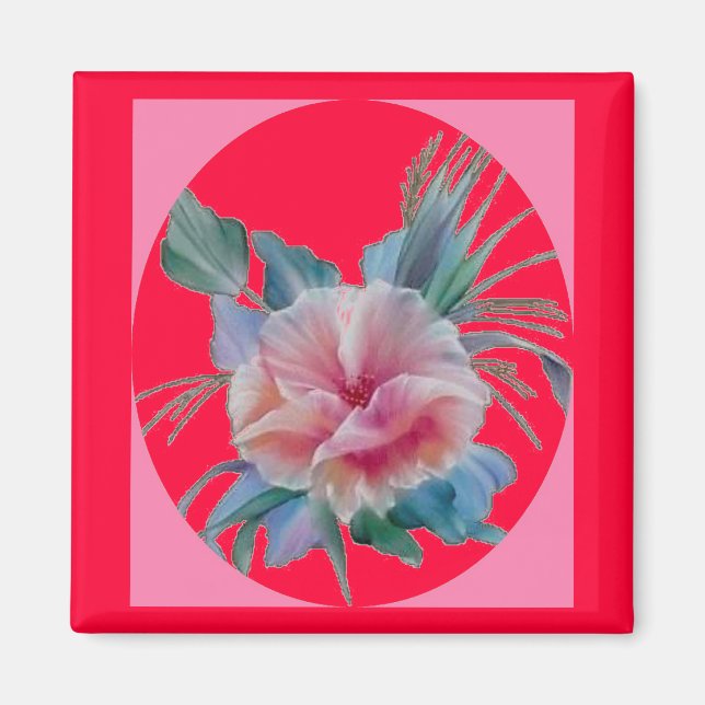 HÜBSCHE BLUME MAGNET (Vorne)