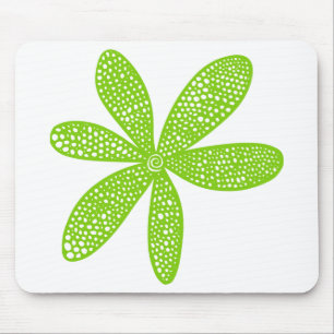 Hübsche Blume - Mars Green Mousepad
