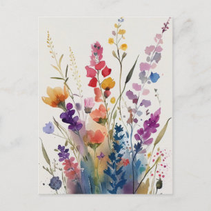 Hübsche Blume Postkarte